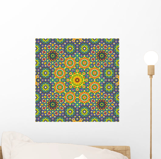 Nawa Seamless Pattern Three Wall Decal