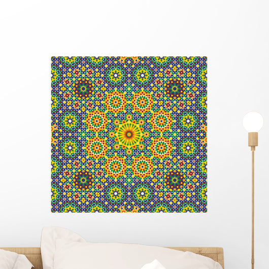 Nawa Seamless Pattern Three Wall Decal