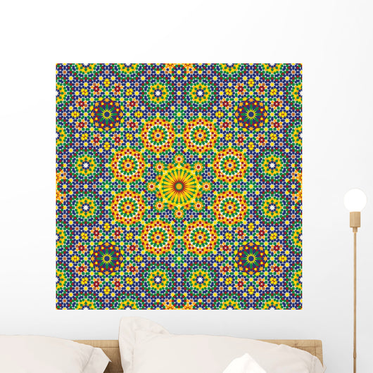 Nawa Seamless Pattern Three Wall Decal