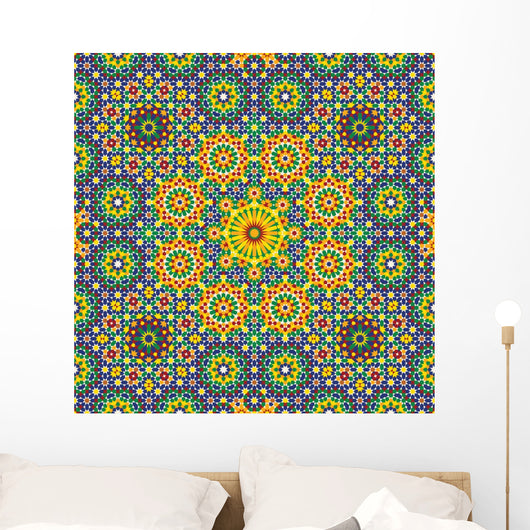 Nawa Seamless Pattern Three Wall Decal
