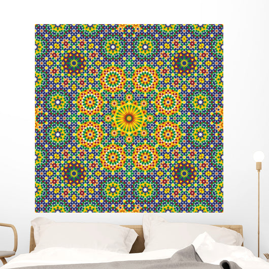 Nawa Seamless Pattern Three Wall Decal