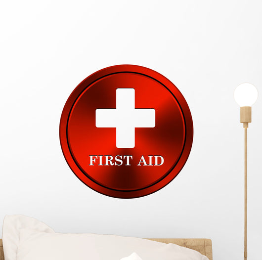 First aid icon Wall Mural