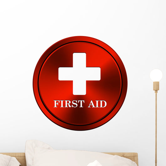First aid icon Wall Mural