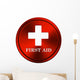 First aid icon Wall Mural