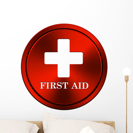 First aid icon Wall Mural