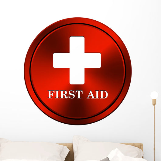 First aid icon Wall Mural