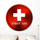 First aid icon Wall Mural