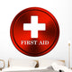 First aid icon Wall Mural