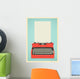 Retro Typewriter Background 