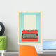 Retro Typewriter Background 