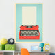 Retro Typewriter Background 