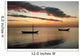 small moliceiro portuguese boats on the sunset Wall Mural
