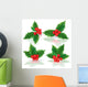 Holly berries Wall Decal