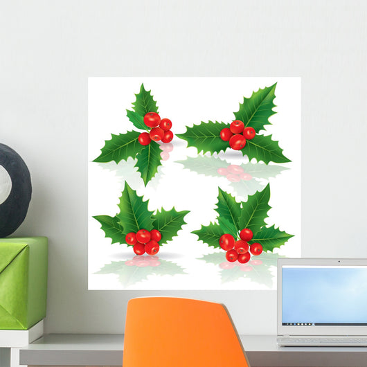Holly berries Wall Decal