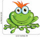 funny frog Wall Decal