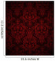 Seamless Dark Red Vintage Wall Decal