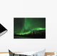 Aurora Polaris above Forest Wall Decal