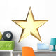 Gold Star Wall Decal