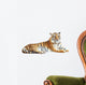 Resting Photo-Realistic Tiger Wall Decal