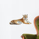 Resting Photo-Realistic Tiger Wall Decal