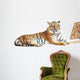 Resting Photo-Realistic Tiger Wall Decal