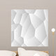 Abstract White Vector Creative Wall Decal