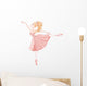 Dancing ballerina Wall Decal