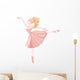 Dancing ballerina Wall Decal