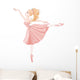 Dancing ballerina Wall Decal