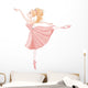 Dancing ballerina Wall Decal