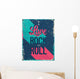 I Love Rock and Roll Vector Illustration 