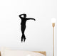 male dancer silhouette Wall Decal