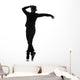 male dancer silhouette Wall Decal