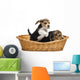 Two Beagle puppies Wall Decal