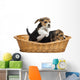 Two Beagle puppies Wall Decal
