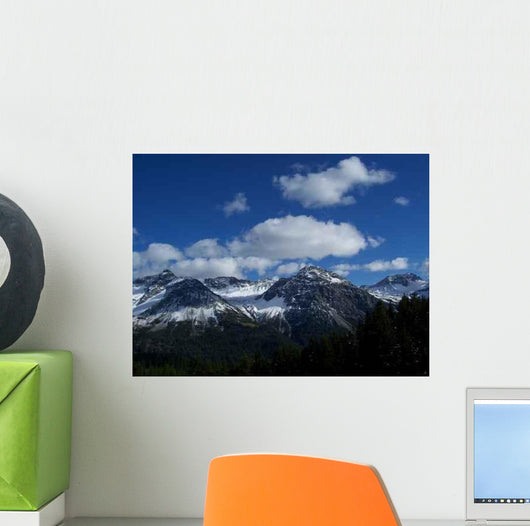 Mountains Wall Decal Design 1