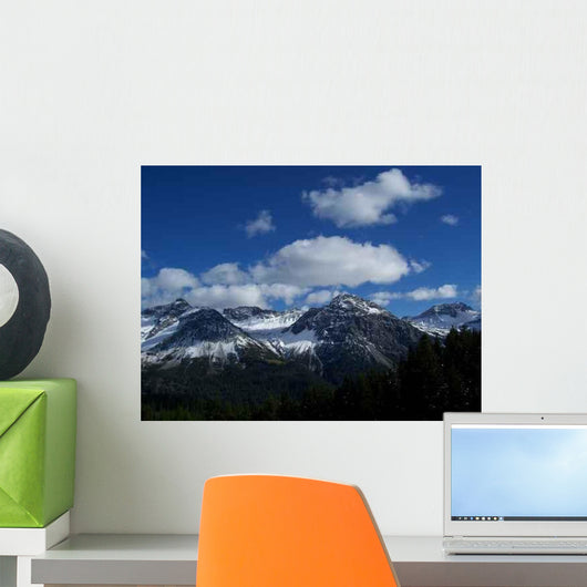 Mountains Wall Decal Design 1