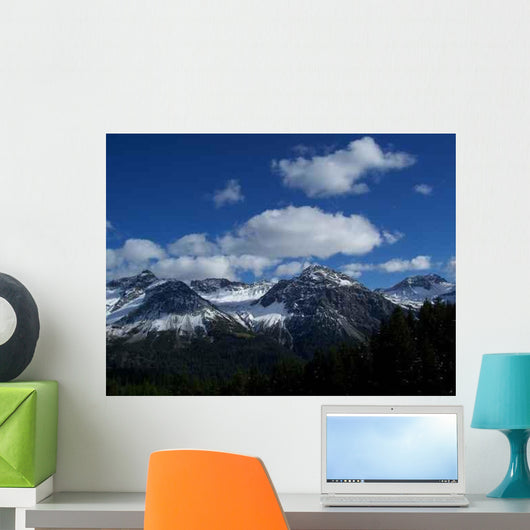 Mountains Wall Decal Design 1