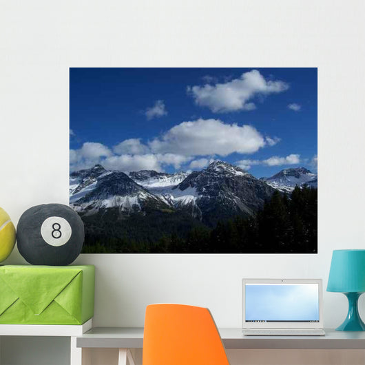 Mountains Wall Decal Design 1