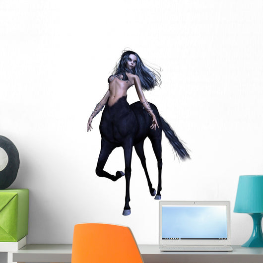 Female Gothic Centaur Wall Decal