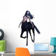 Female Gothic Centaur Wall Decal