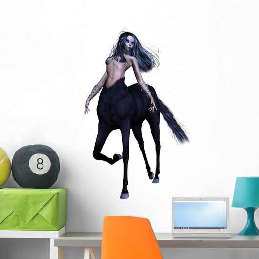 Female Gothic Centaur Wall Decal