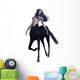 Female Gothic Centaur Wall Decal