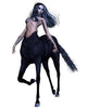 Female Gothic Centaur Wall Decal