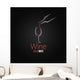Wine Glass Concept Menu Design 