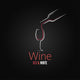 Wine Glass Concept Menu Design 