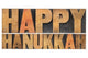 Happy Hanukkah Decoration Wall Decal