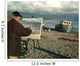 Painter in Santa Barbara Wall Mural