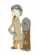 Snowboarder Man Wall Decal