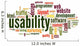 Usability concept in tag cloud 